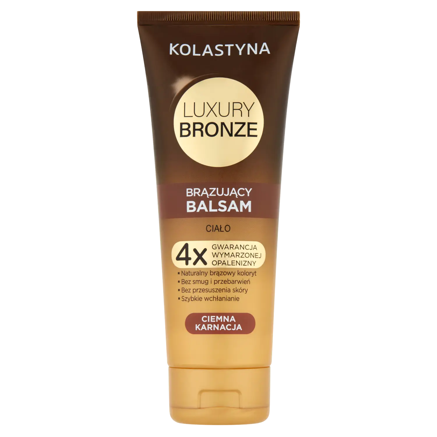 Kolastyna Luxury Bronze Бронзирующий бальзам для тела Темная кожа, 200 мл — фото 2