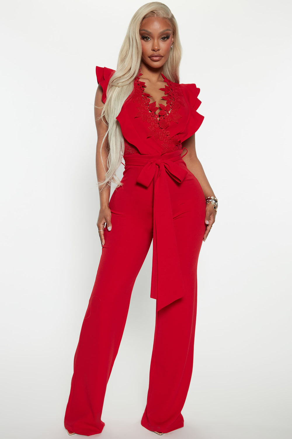 

Комбинезон Fashion Nova JP11382, красный