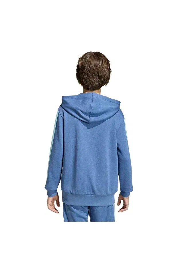Детское худи для девочек джинсовое afa kids hd jz6304 Adidas, Blue — фото 3