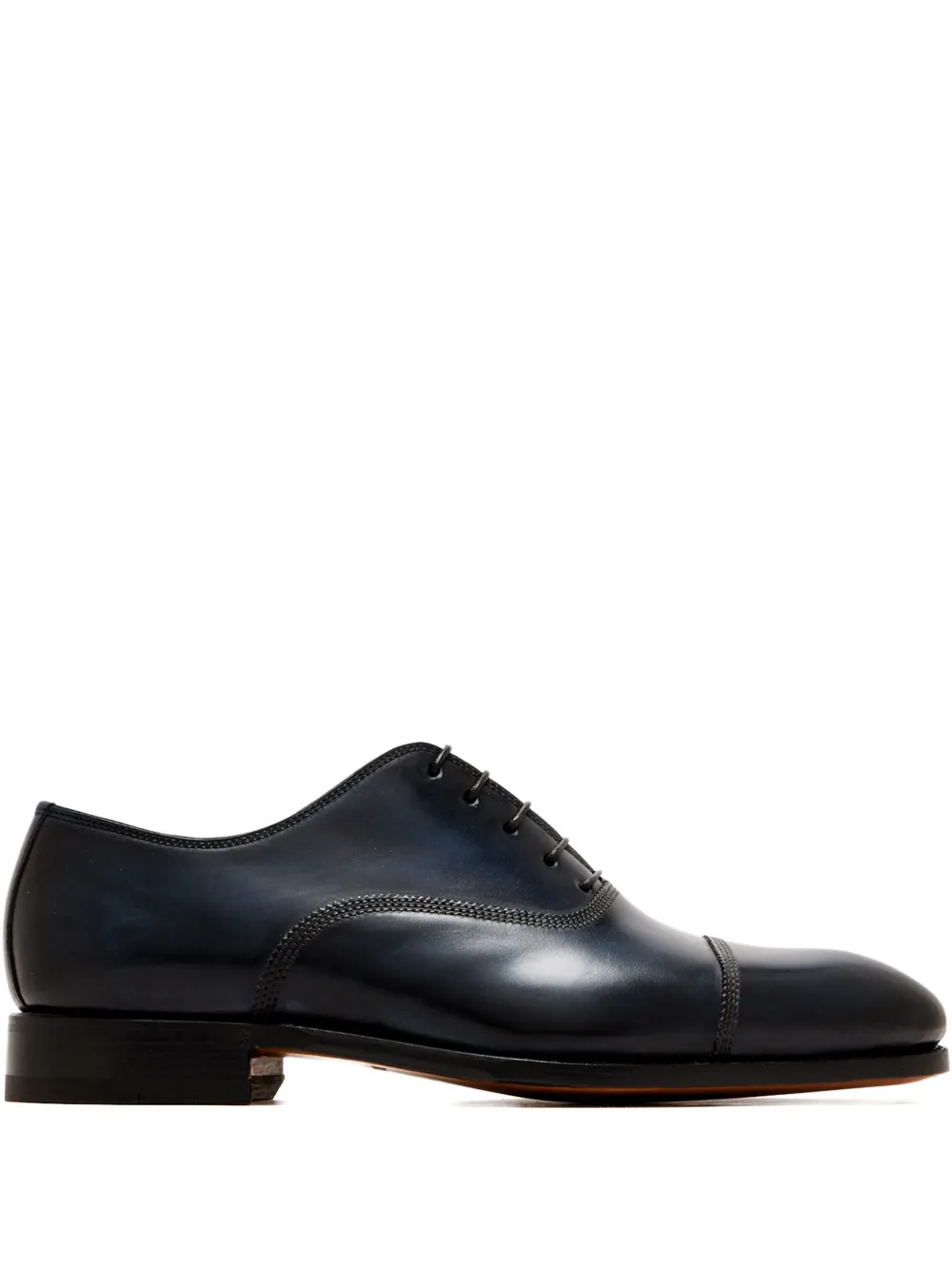 

Дерби из кожи Bontoni, синий
