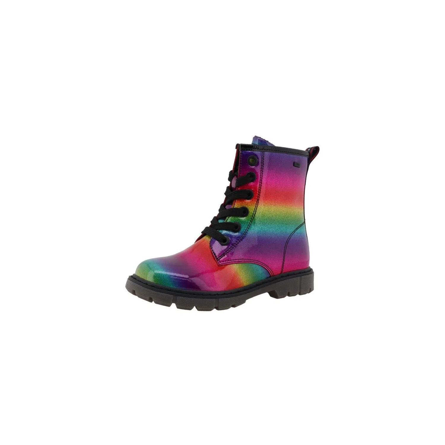 Детские высокие ботинки с блестящим узором Tom Tailor, Rainbow