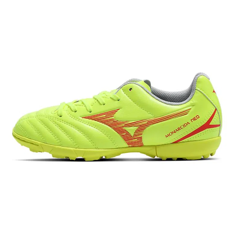 Детские кроссовки для футбола Neo III Select Jr Mizuno, Yellow/Coral