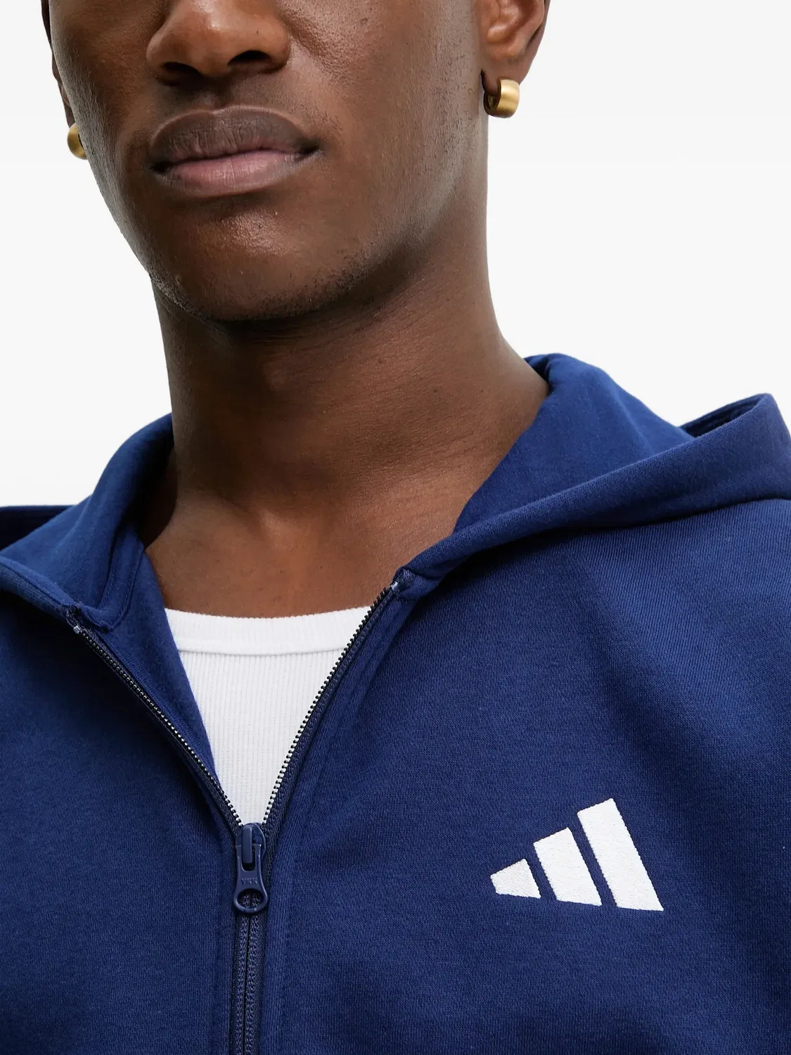 Adidas Трек-костюм 3-Stripes синий — фото 4