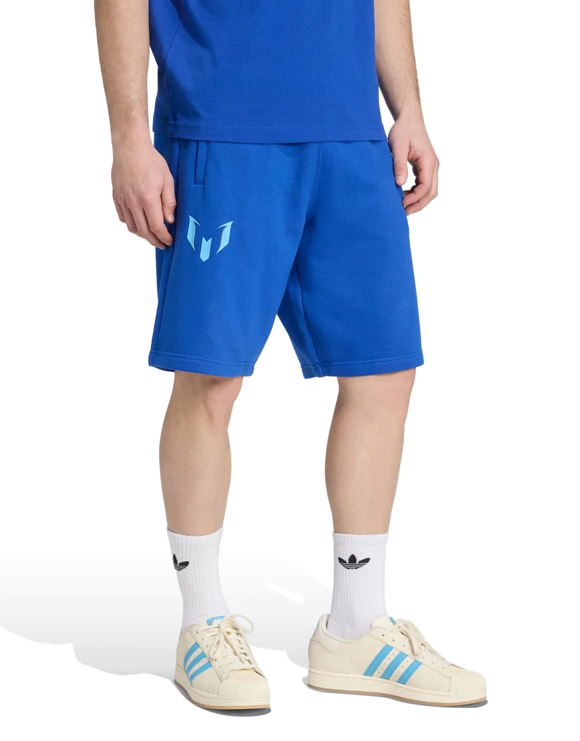 Мужские шорты Messi Adidas, синий — фото 2