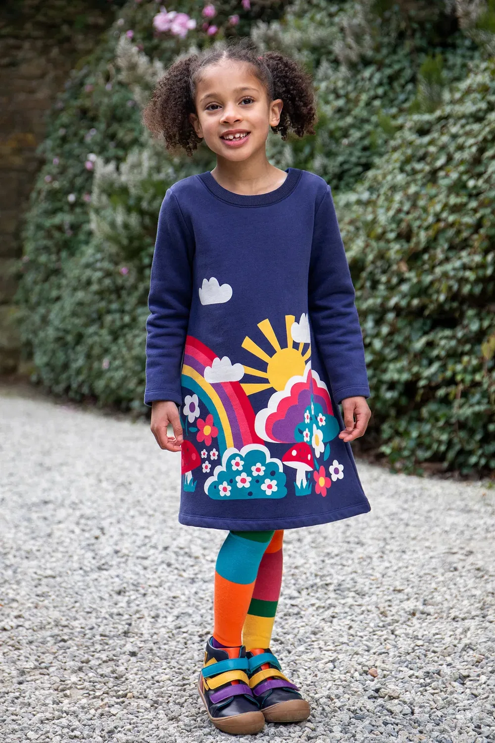 Детское платье Kari Frugi, Navy — фото 2