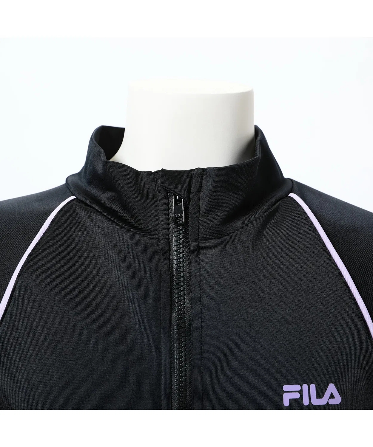 Детский рашгард с длинным рукавоми молнией FILA, Navy — фото 3