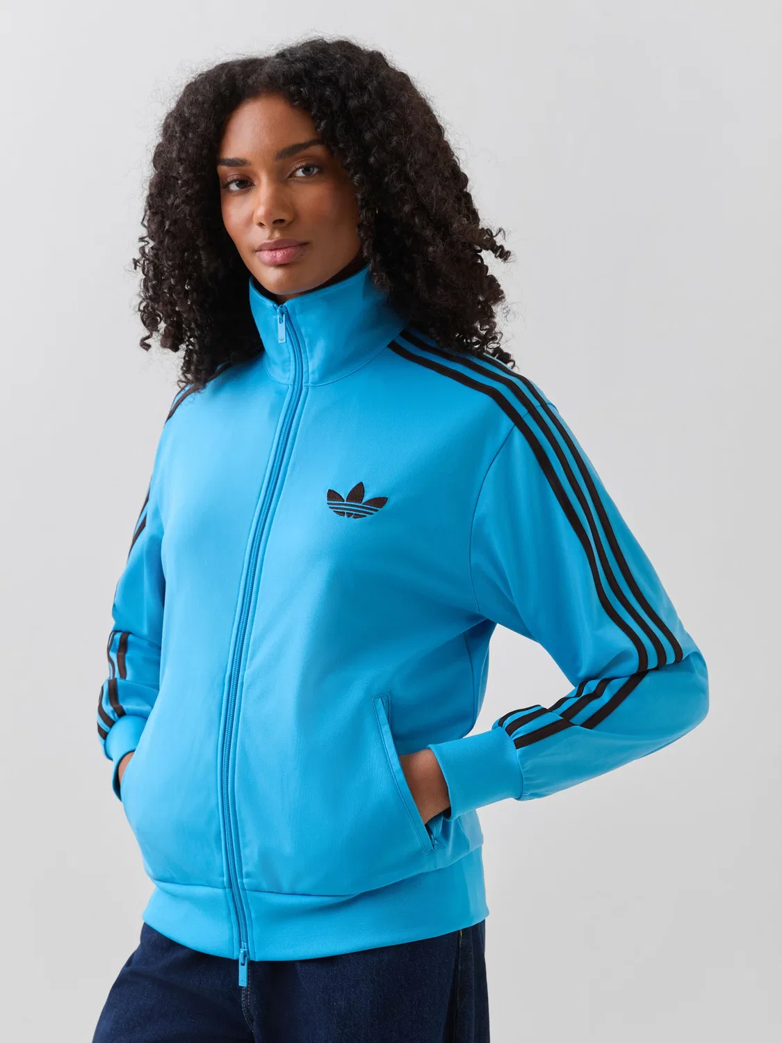 Толстовка Firebird Loose, adidas Originals, синий
