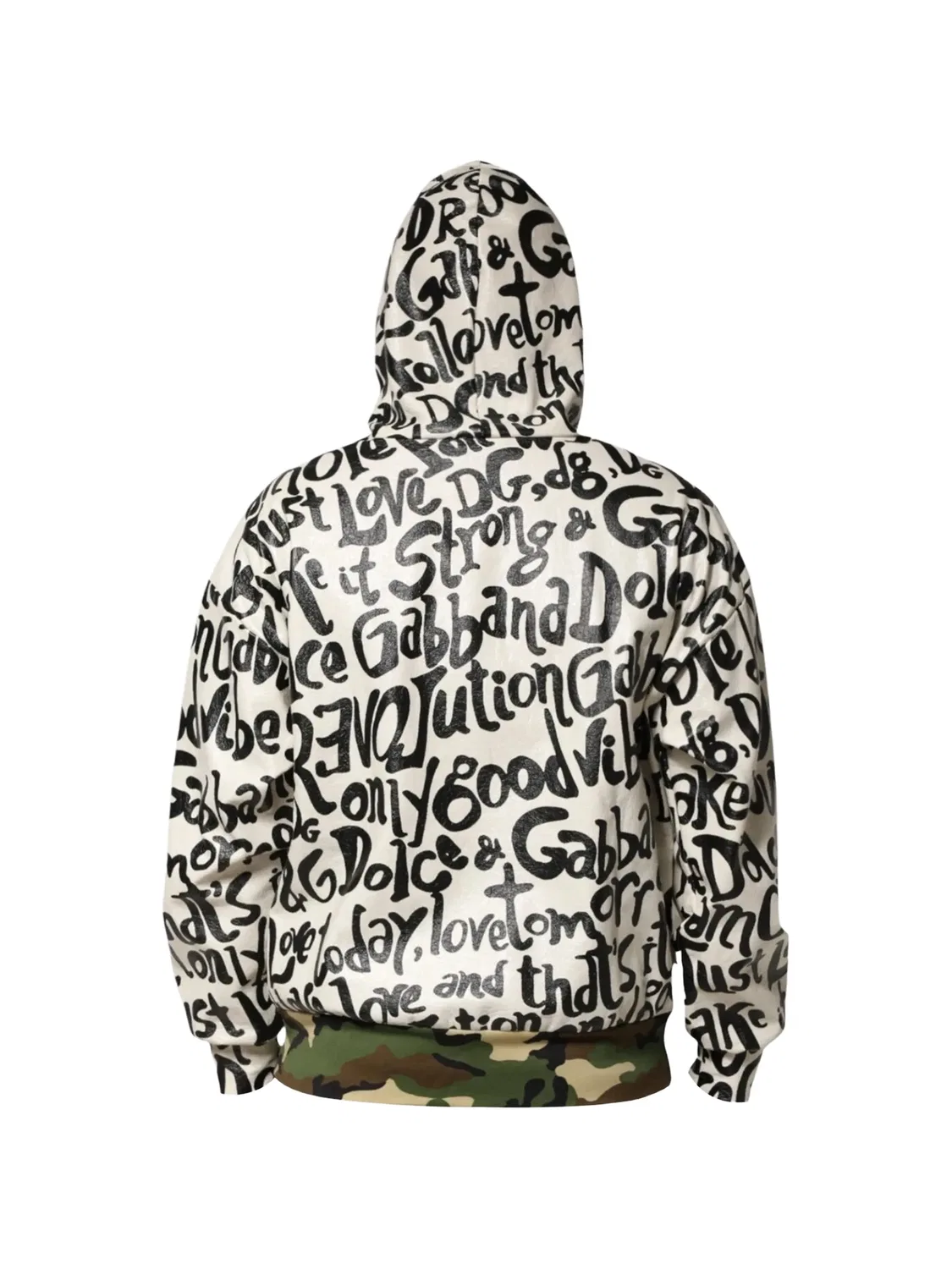 Dolce & Gabbana Худи DGMania белый — фото 2