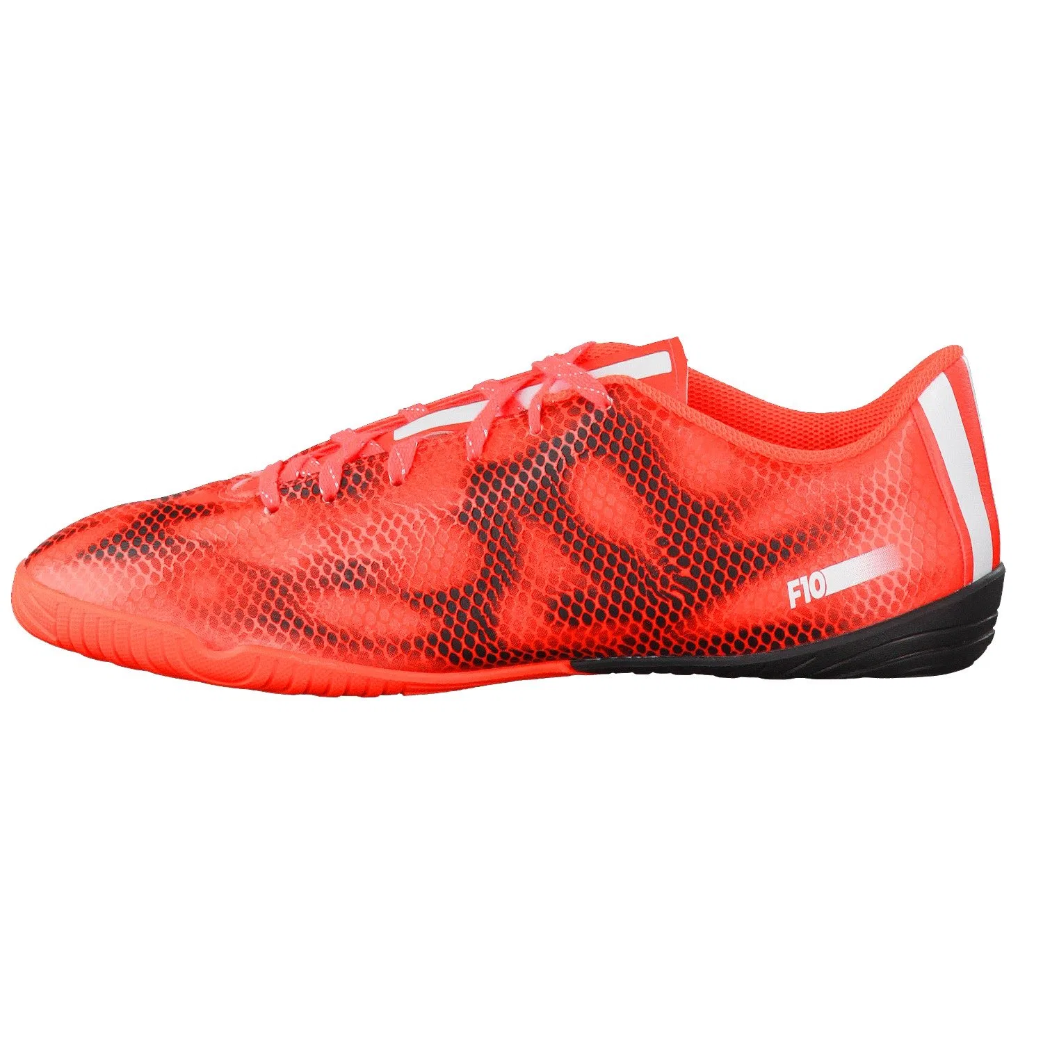 Детские футбольные бутсы для мальчиков с длинным шнурованием Adidas, Solar Red Ftwr White Core Black — фото 2