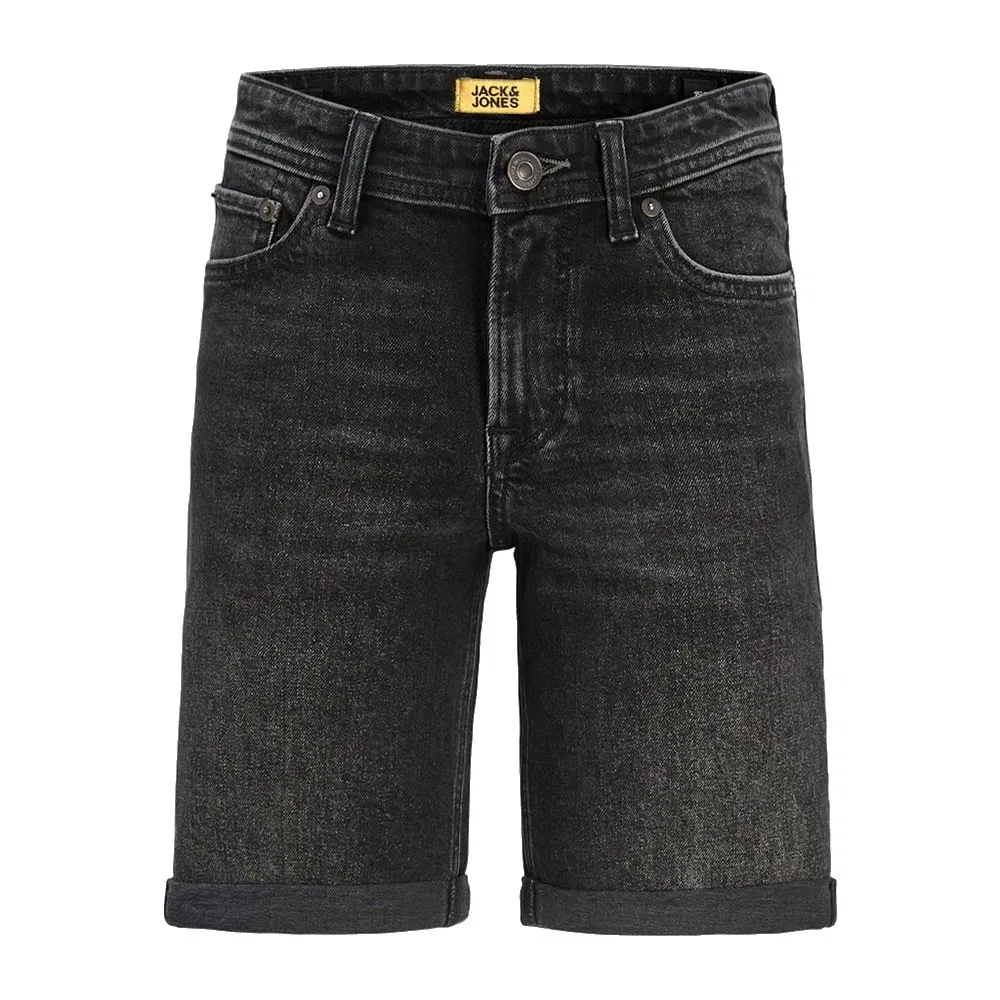 Джинсовые шорты Rick Original AM 360 Junior Jack & Jones, черный — фото 3