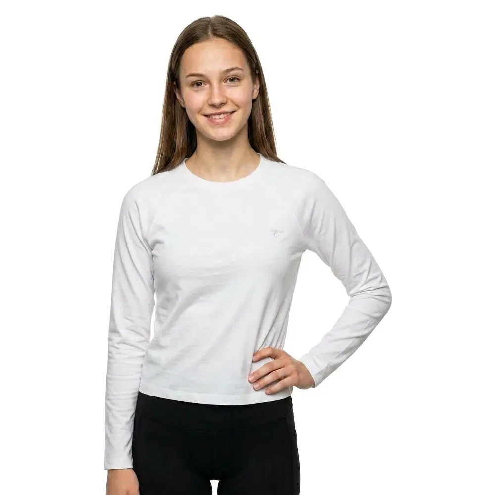 Лонгслив Essential Logo Superdry, белый — фото 2
