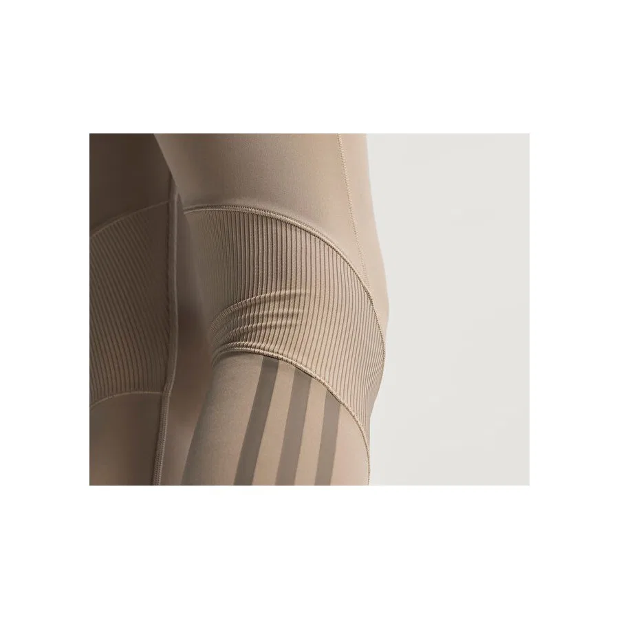 Женские спортивные леггинсы Hyg Rib 1/1 L adidas, Кремовый — фото 4