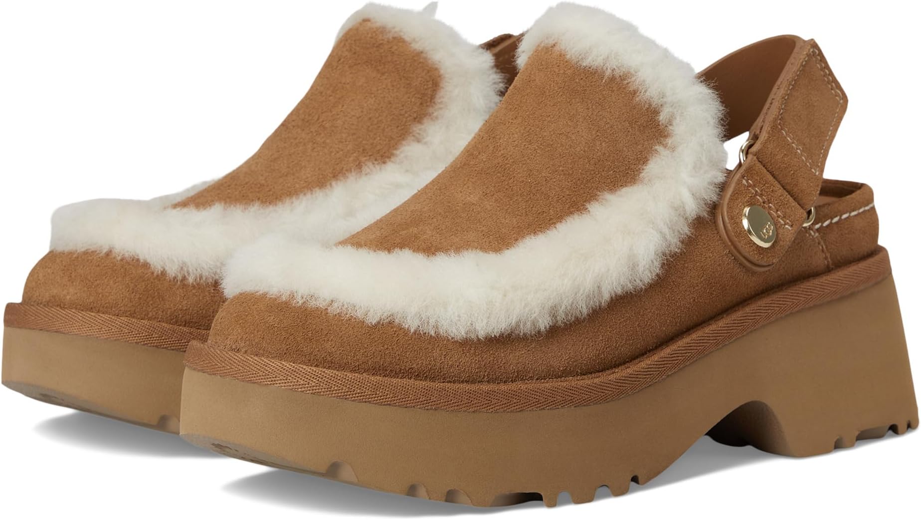 Лоферы UGG Esmee Clogs, цвет Chestnut