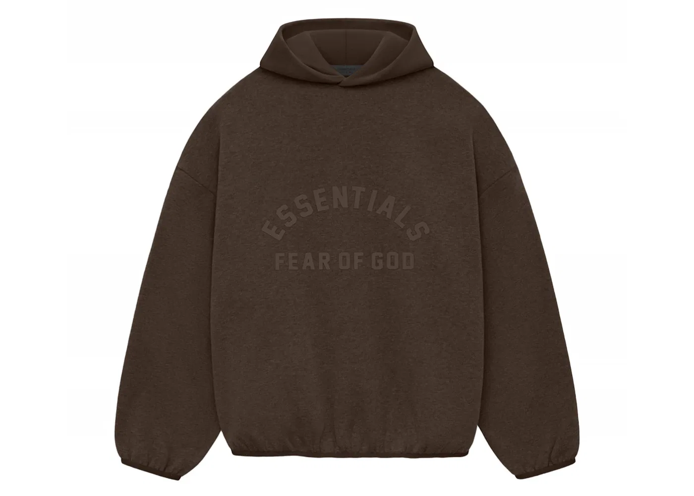Мужская худи из нейлонового флиса Core Collection Heather Wood Wood Fear of God, Heather Wood/Wood