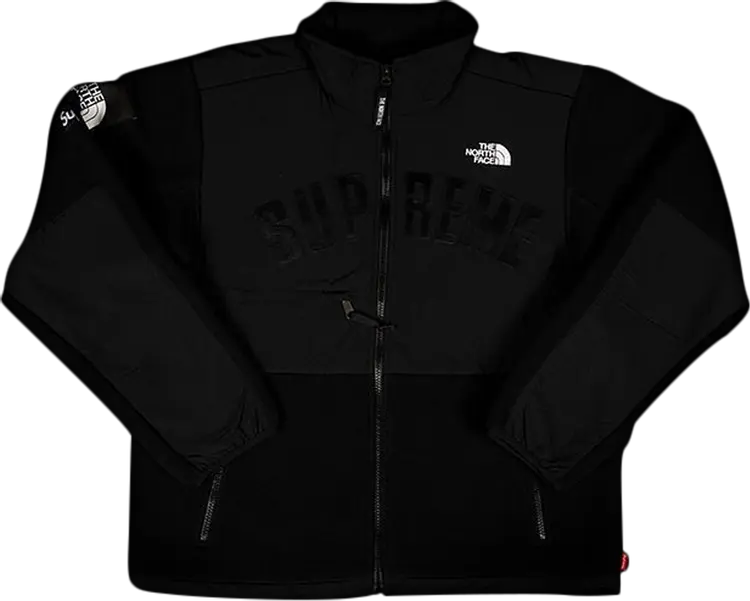 

Куртка Supreme x The North Face Arc Logo Denali Fleece Jacket 'Black', черный