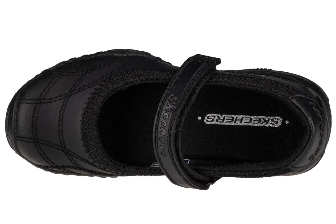 Детские кроссовки для девочек Skechers Velocity-Pouty 81264L-BLK, Черный — фото 3