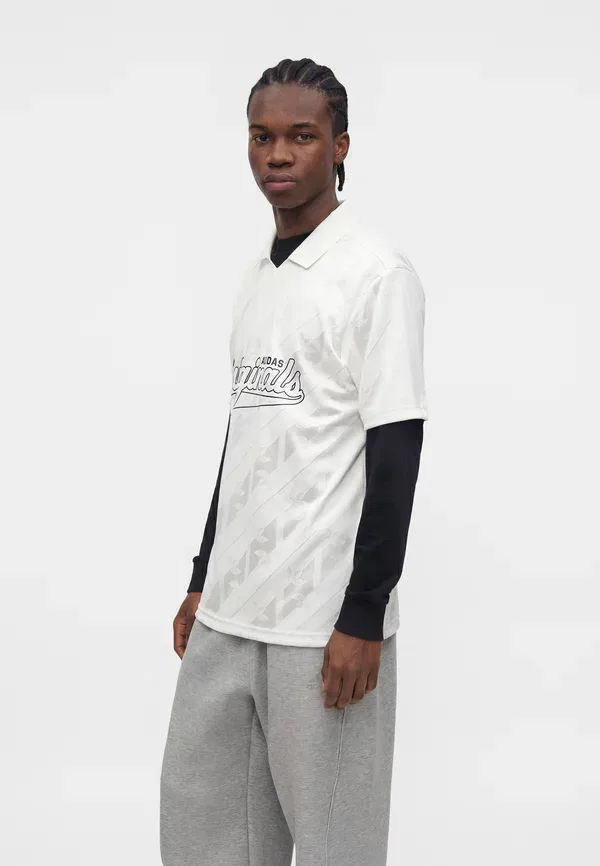 Футболка поло Adidas Originals, белый — фото 4