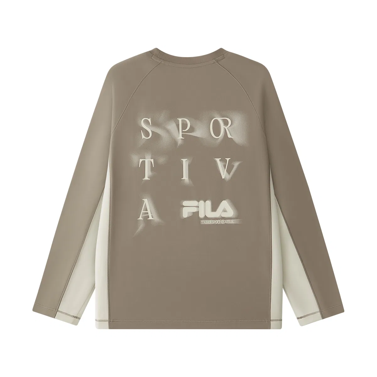 Детская футболка с круглым вырезом FILA KIDS, Almond Khaki — фото 3