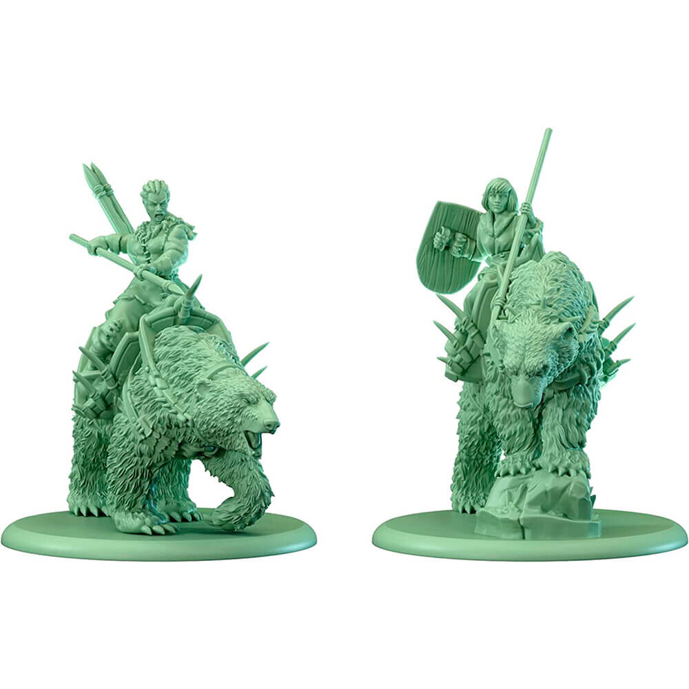 Дополнительный набор к CMON A Song of Ice and Fire Tabletop Miniatures Game, Frozen Shore Bear Riders — фото 3