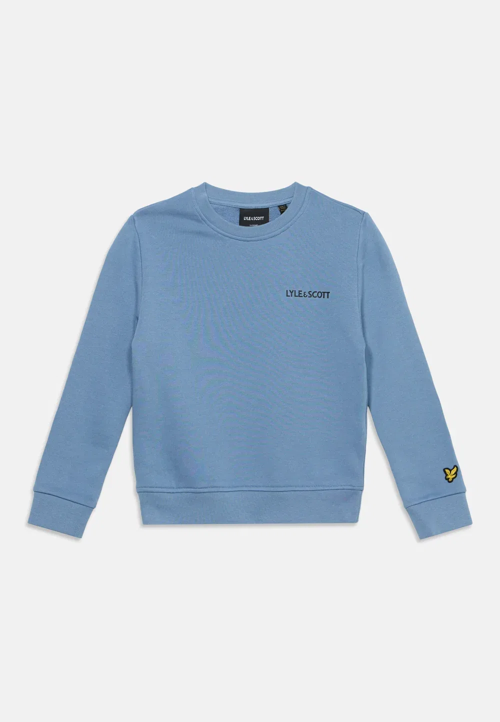 Толстовка унисекс с круглым вырезом и принтом логотипа Lyle & Scott, Power Blue