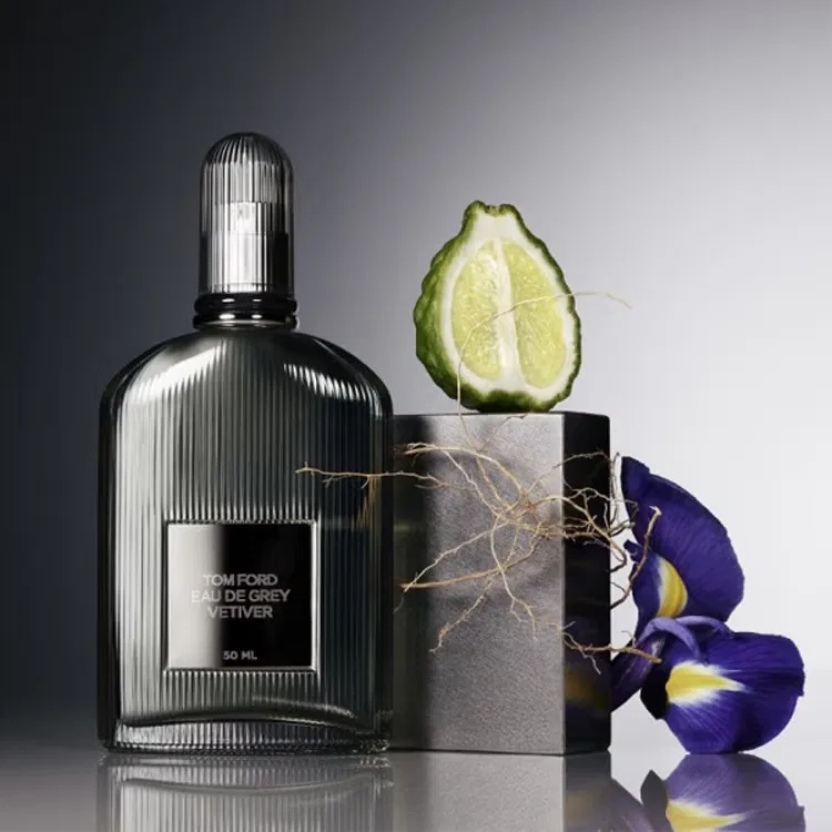 Туалетная вода для мужчин с ароматом ветивера Grey Vetiver Tom Ford, 50 мл — фото 3