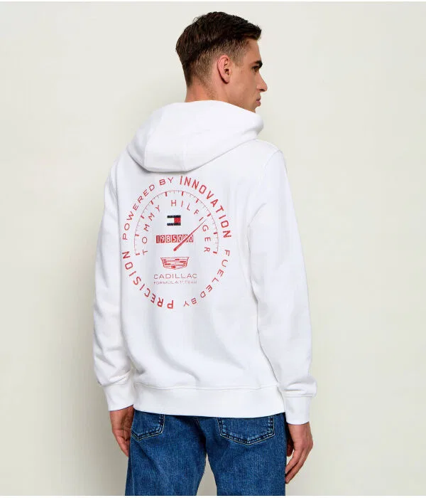 Мужская футболка Tommy Hilfiger, белый — фото 3
