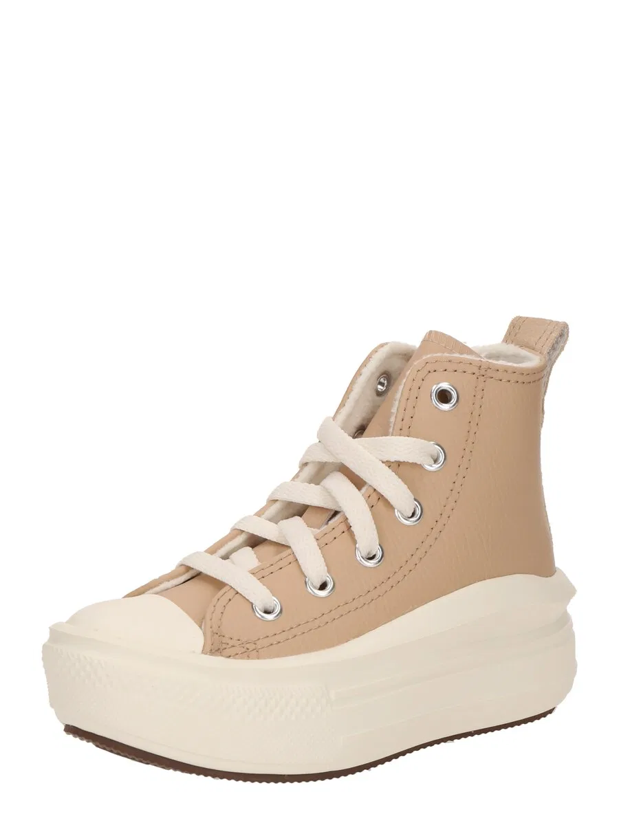 Кроссовки CONVERSE 'Chuck Taylor All Ster Move' в цвете капучино