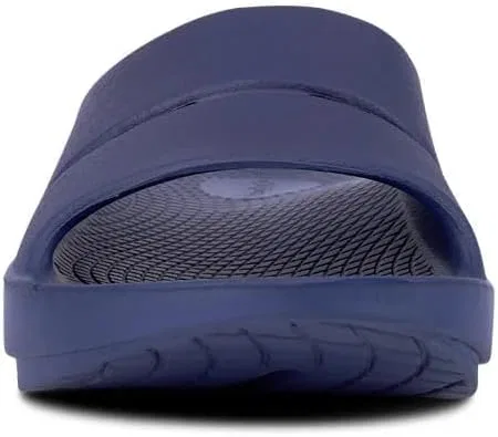 Мужские спортивные и уличные сандалии OOFOS OOcloog, Blue Navy — фото 3