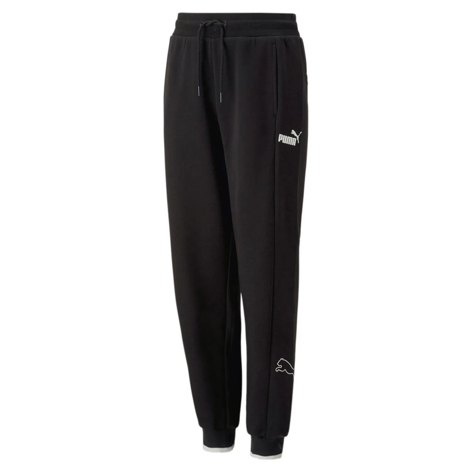 Детские штаны для тренировок с высоким поясом Puma High-Waist Pants TR G, Schwarz
