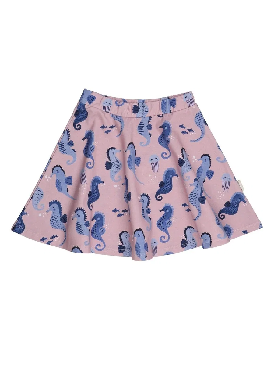 Юбка Walkiddy 'Walkiddy - Blue Seahorses Skirt' в розовом цвете