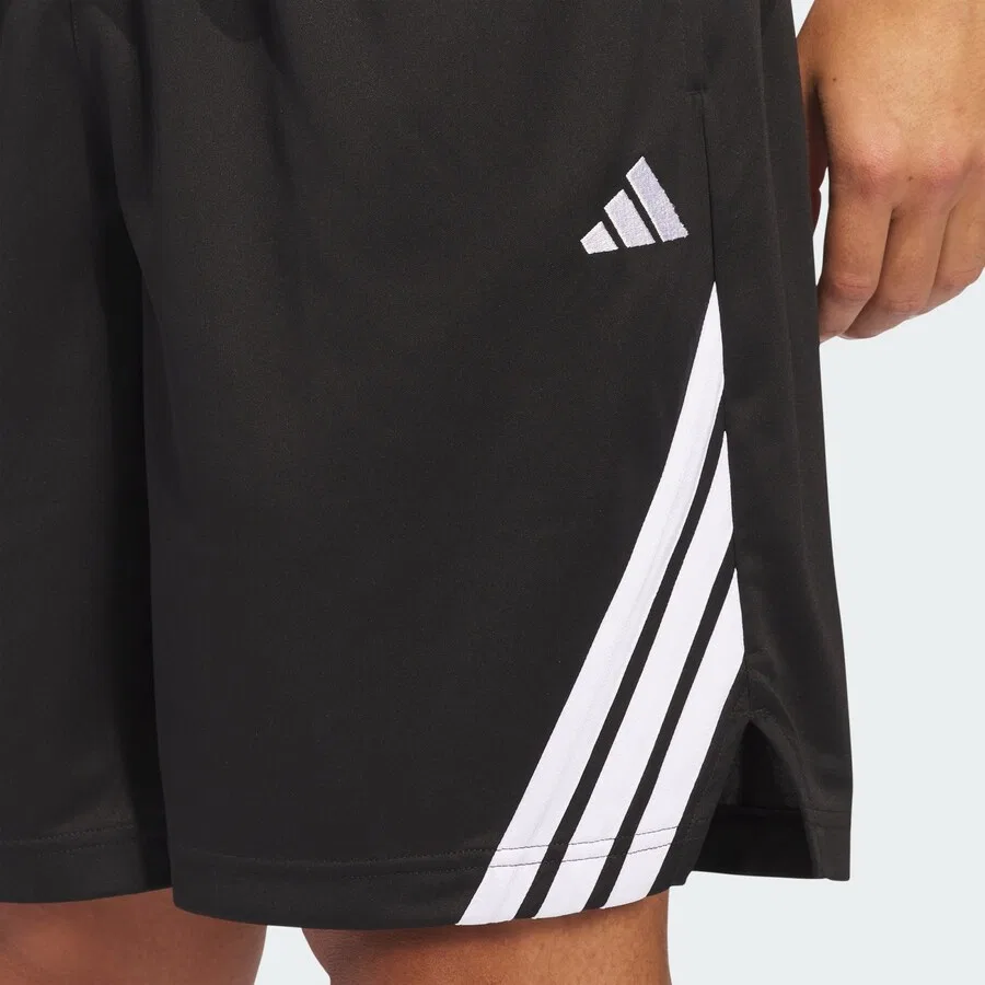 Спортивные шорты ADIDAS PERFORMANCE свободного кроя 'Legends' черного цвета — фото 4