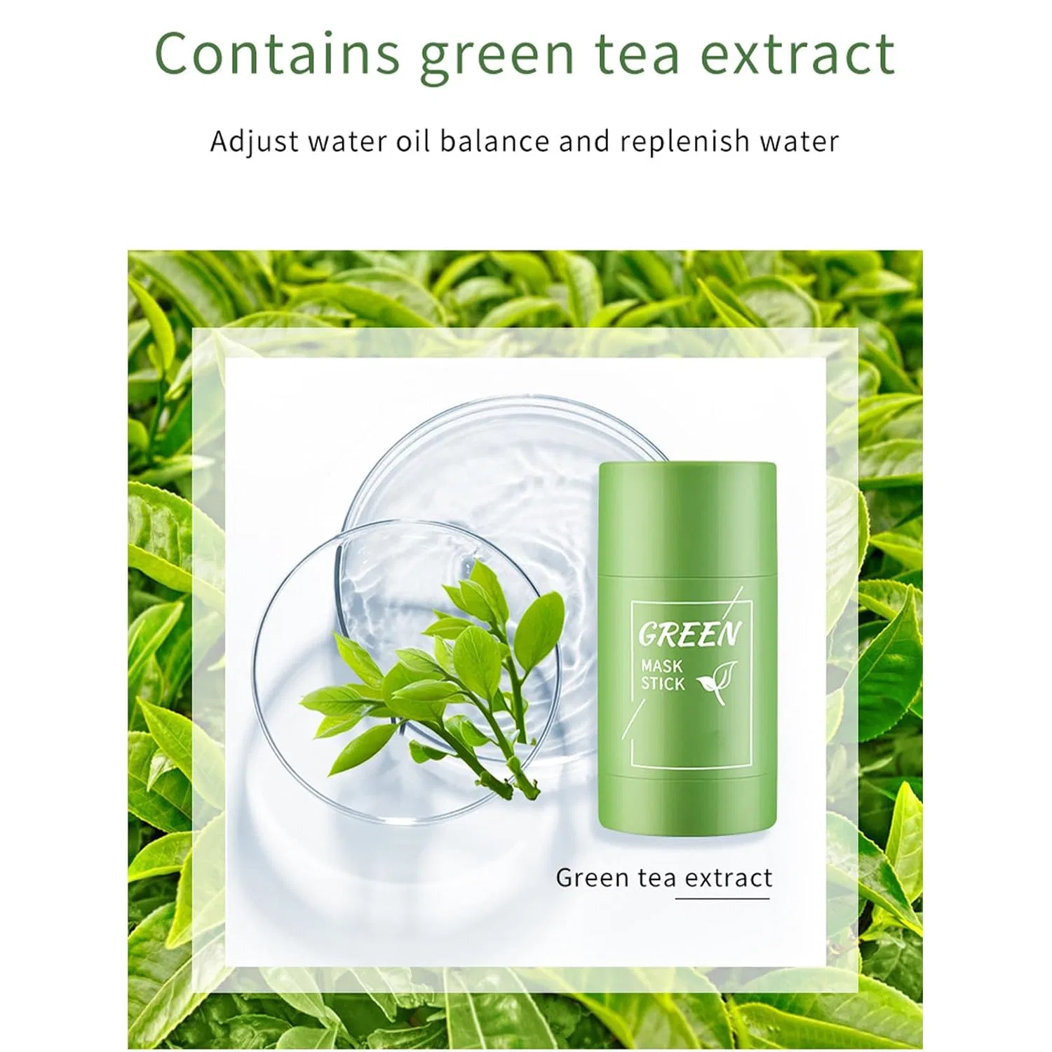 Маска-карандаш для лица Green Tea & Aubergine, 40 г Generisch — фото 3