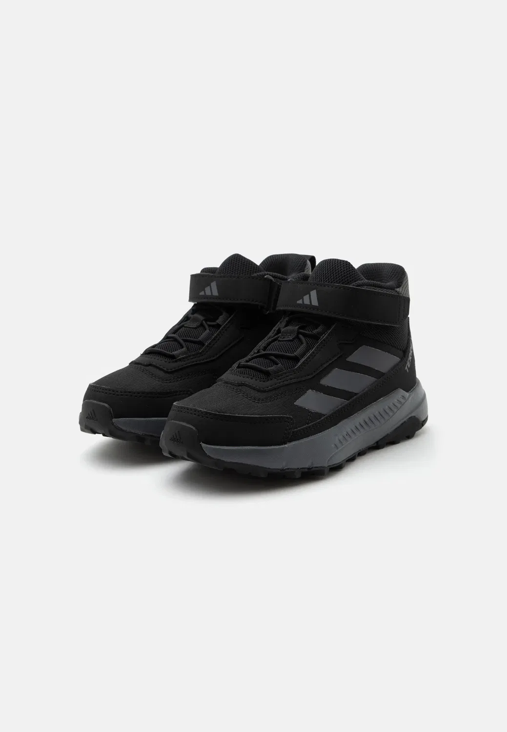 Походные ботинки Anylander средней высоты, унисекс Adidas Terrex, Core Black/Grey Five — фото 2
