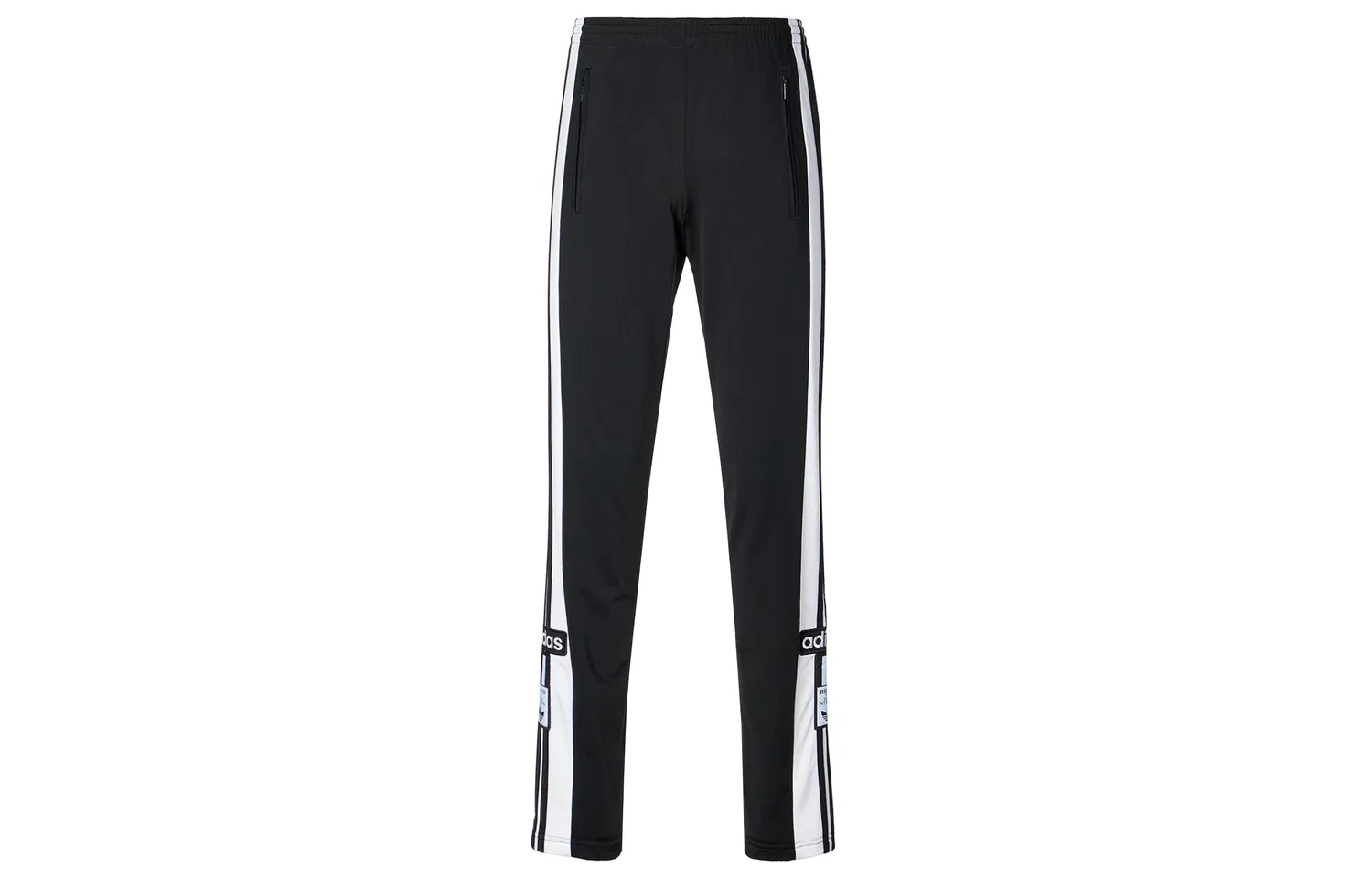 Мужские спортивные штаны трикотажные с принтом Adidas Originals, Black — фото 2