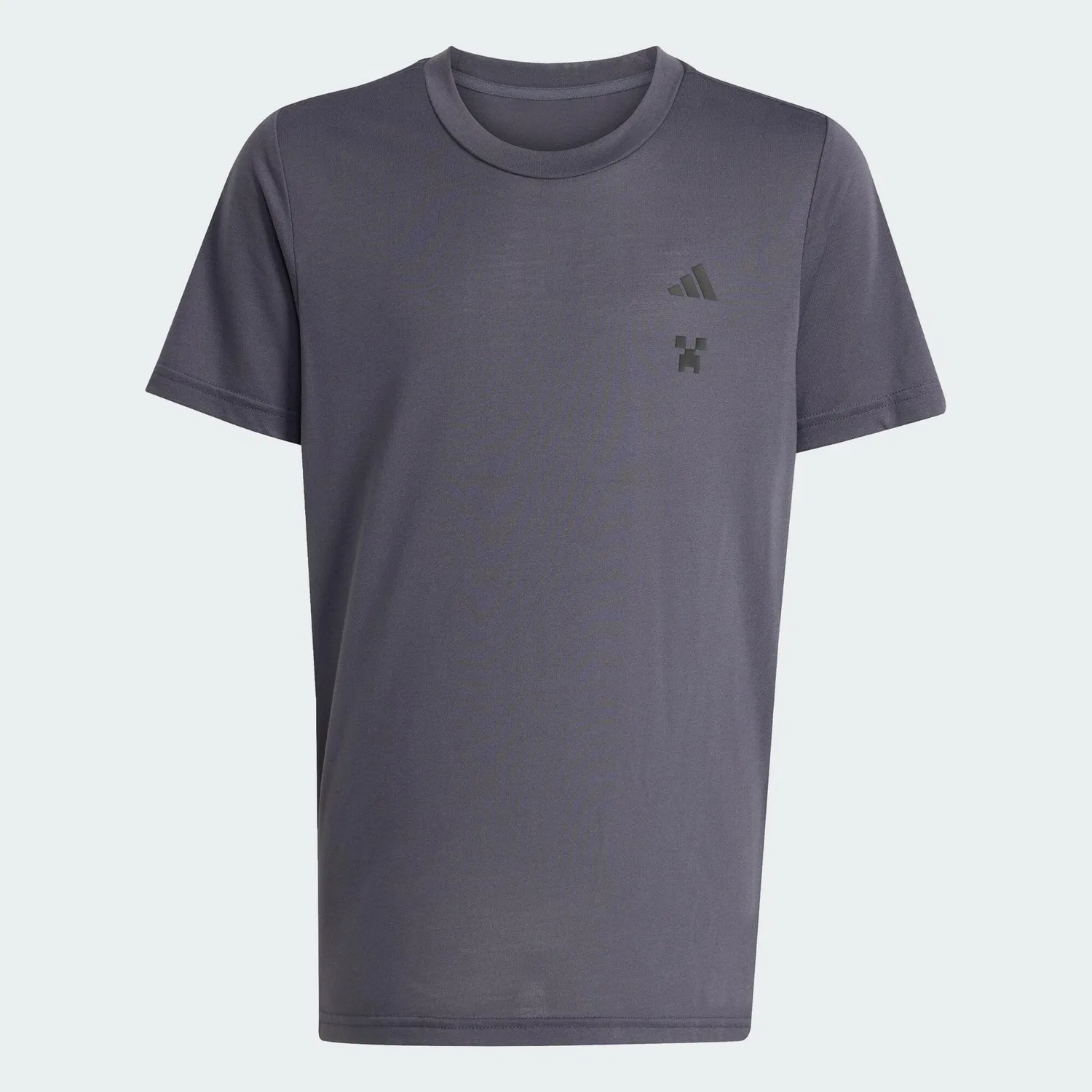 Детская футболка с принтом Minecraft Trainings-T-Shirt Adidas, Darkgrau — фото 2