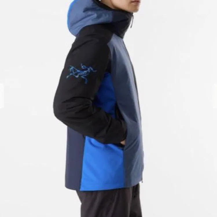 Мужская куртка-пуховик с наполнителем Atom Beams Broad Blue Arcteryx, Broad Blue — фото 4