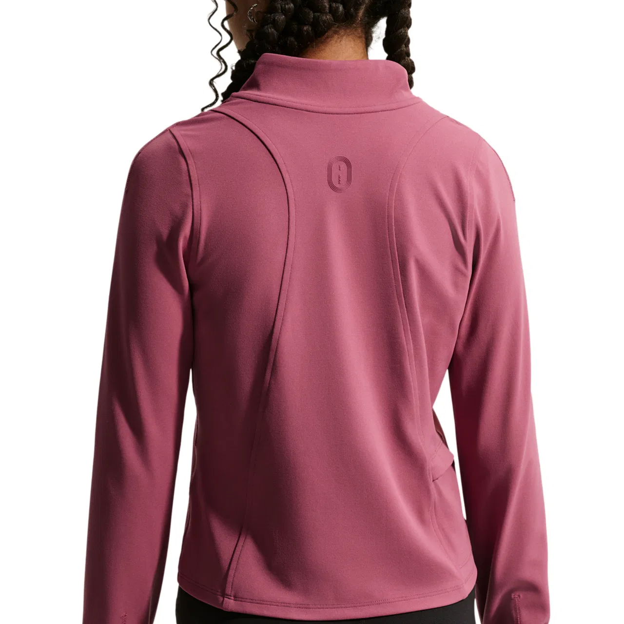 Детская водолазка с длинным рукавом Nike Dri-FIT, Pink Smoke — фото 2