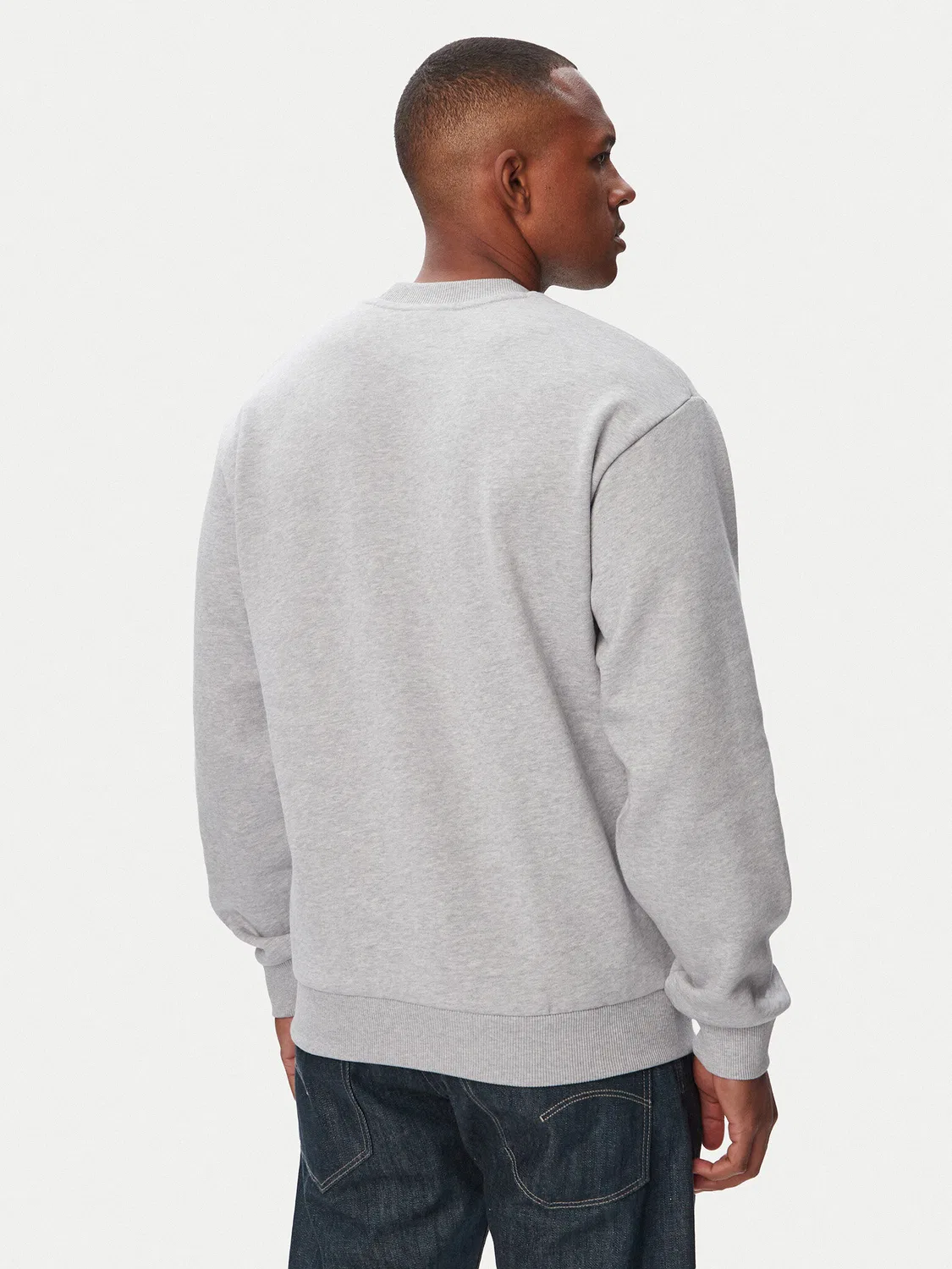 Мужская толстовка стандартного кроя Lacoste, светло-серый — фото 3