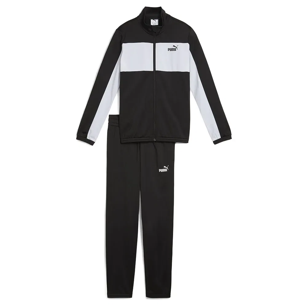Спортивный костюм Puma Poly Colorblock, черный