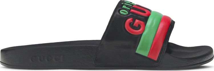 

Сандалии Gucci Slide Black, черный