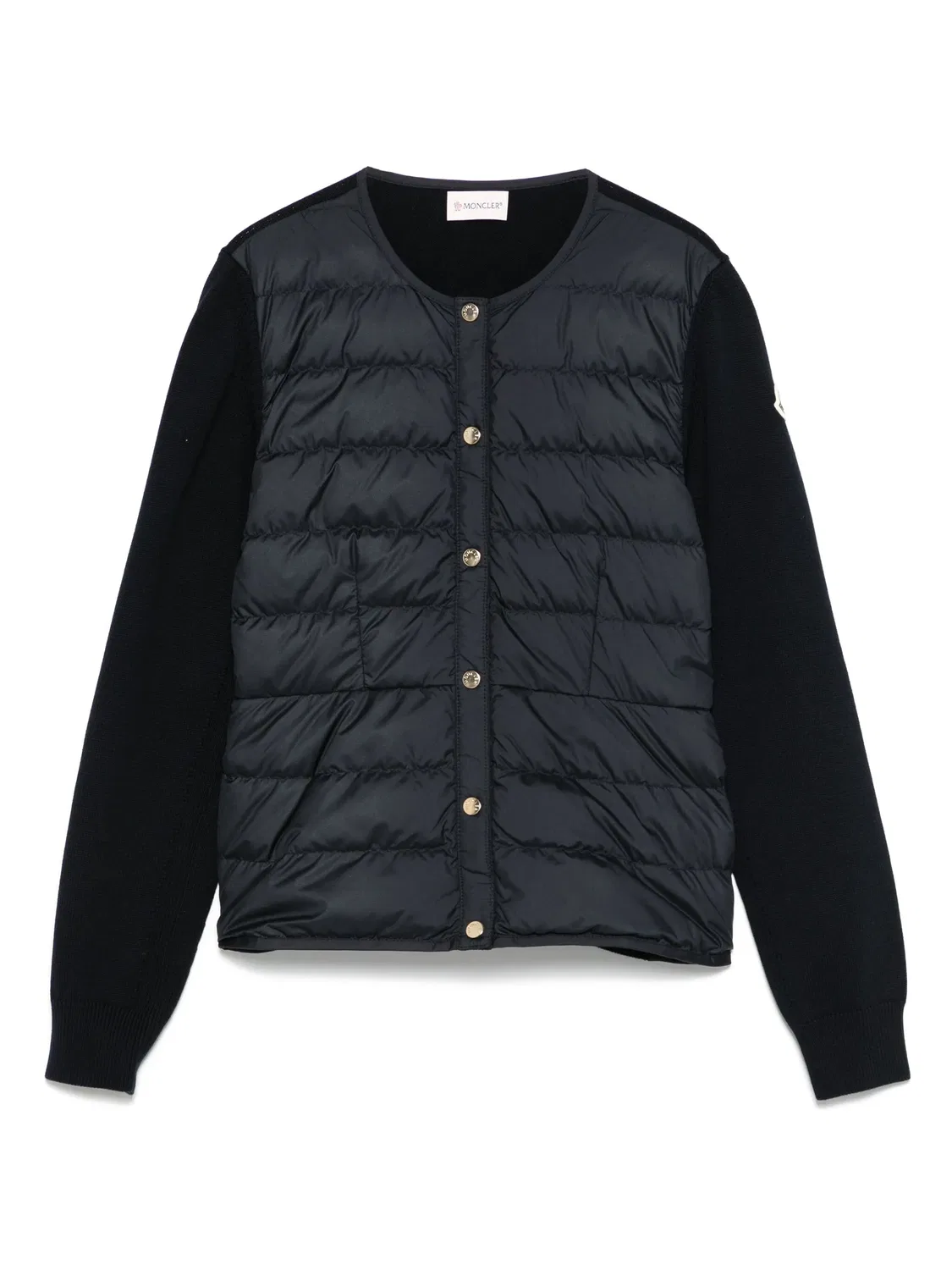 Пуховик для девочек MONCLER GENIUS, голубой