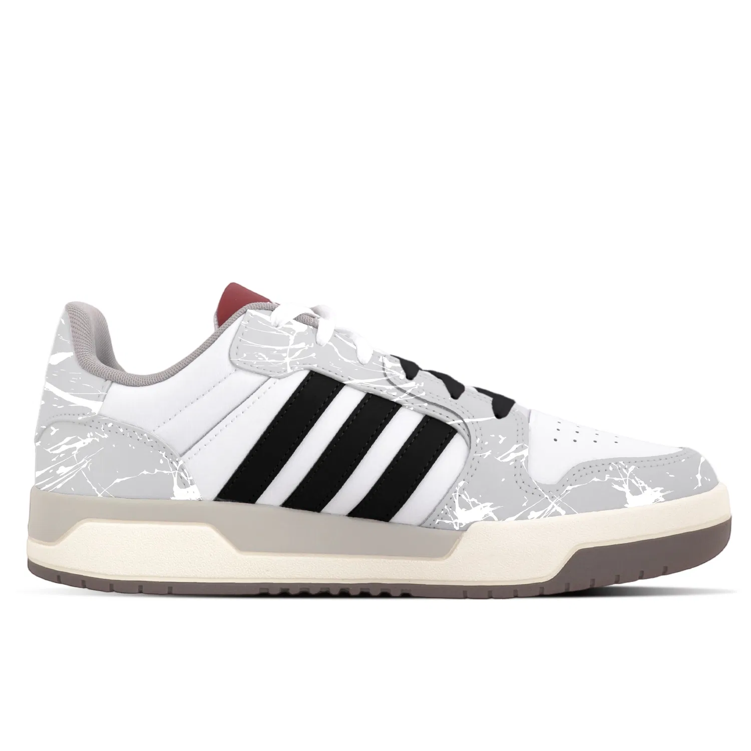 Детские кроссовки-скейтборд низкие Adidas ENTRAP, Gray Black — фото 4
