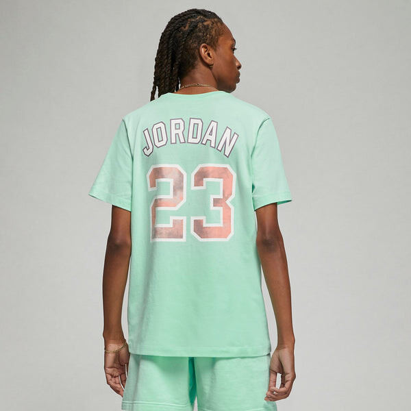 Футболка Air Jordan Sport DNA T-Shirt 'Green', зеленый — фото 3