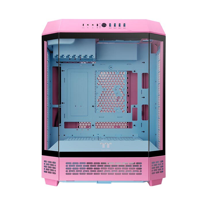 

Корпус Thermaltake The Tower 600, Mid Tower, розовый