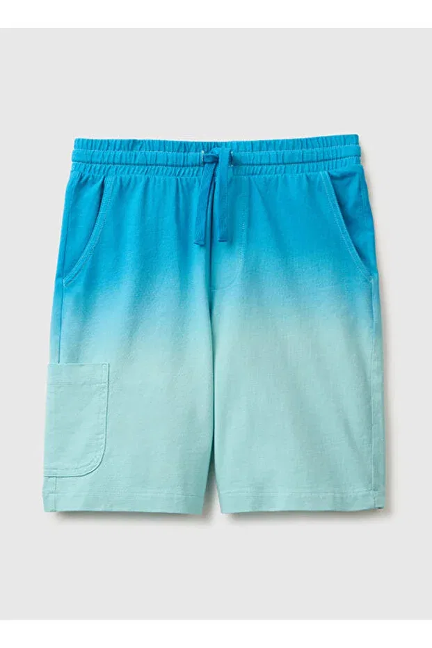 Детские шорты для мальчиков с принтом United Colors Of Benetton, Turquoise