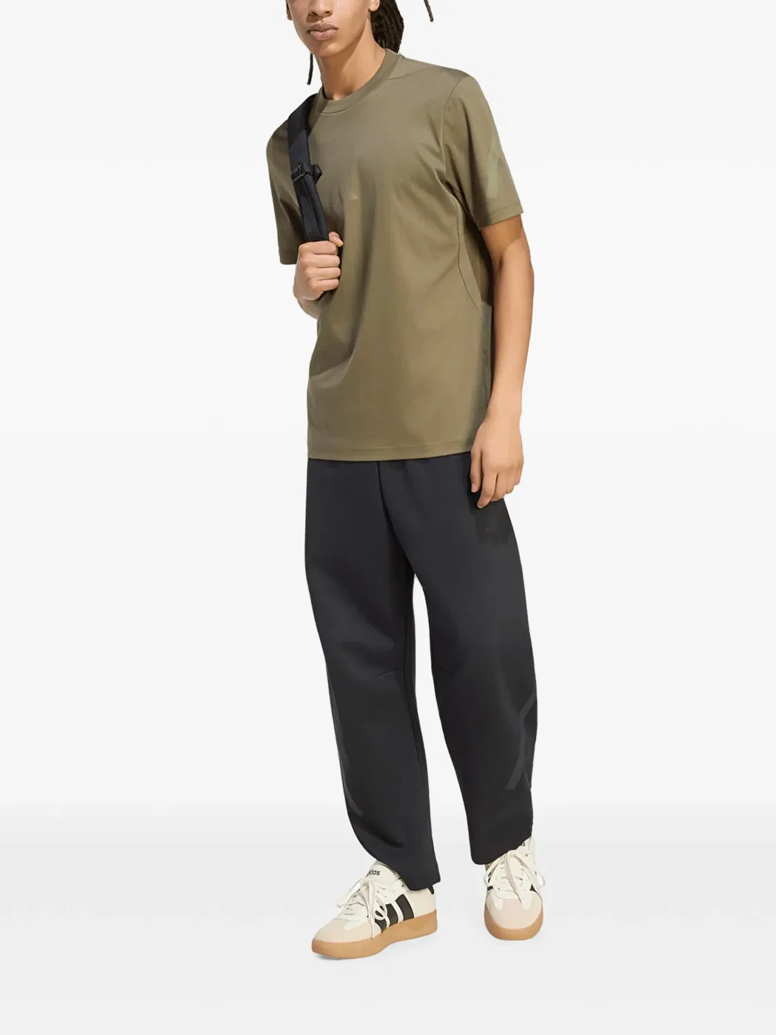 Футболка ZNE Adidas, зеленый — фото 2