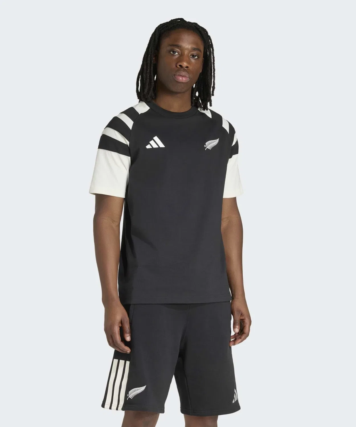 Мужская футболка с коротким рукавом All Blacks Leisurewear Adidas, Black