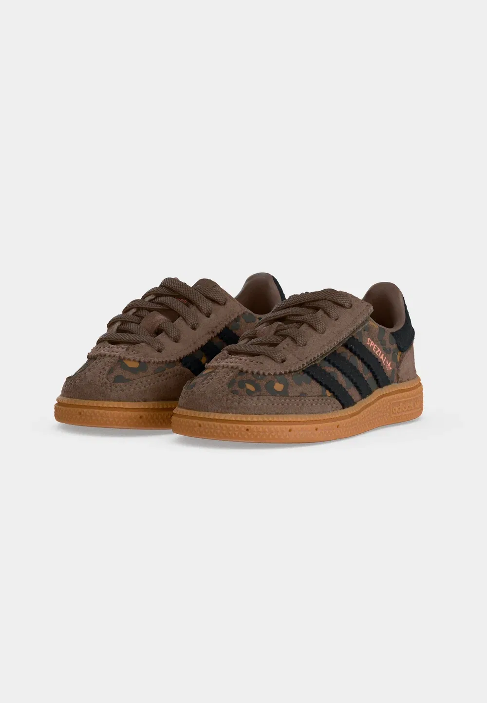 Специальные кроссовки для гандбола унисекс - кроссовки Adidas Originals, Earth Strata/Core Black/Glow Pink — фото 3