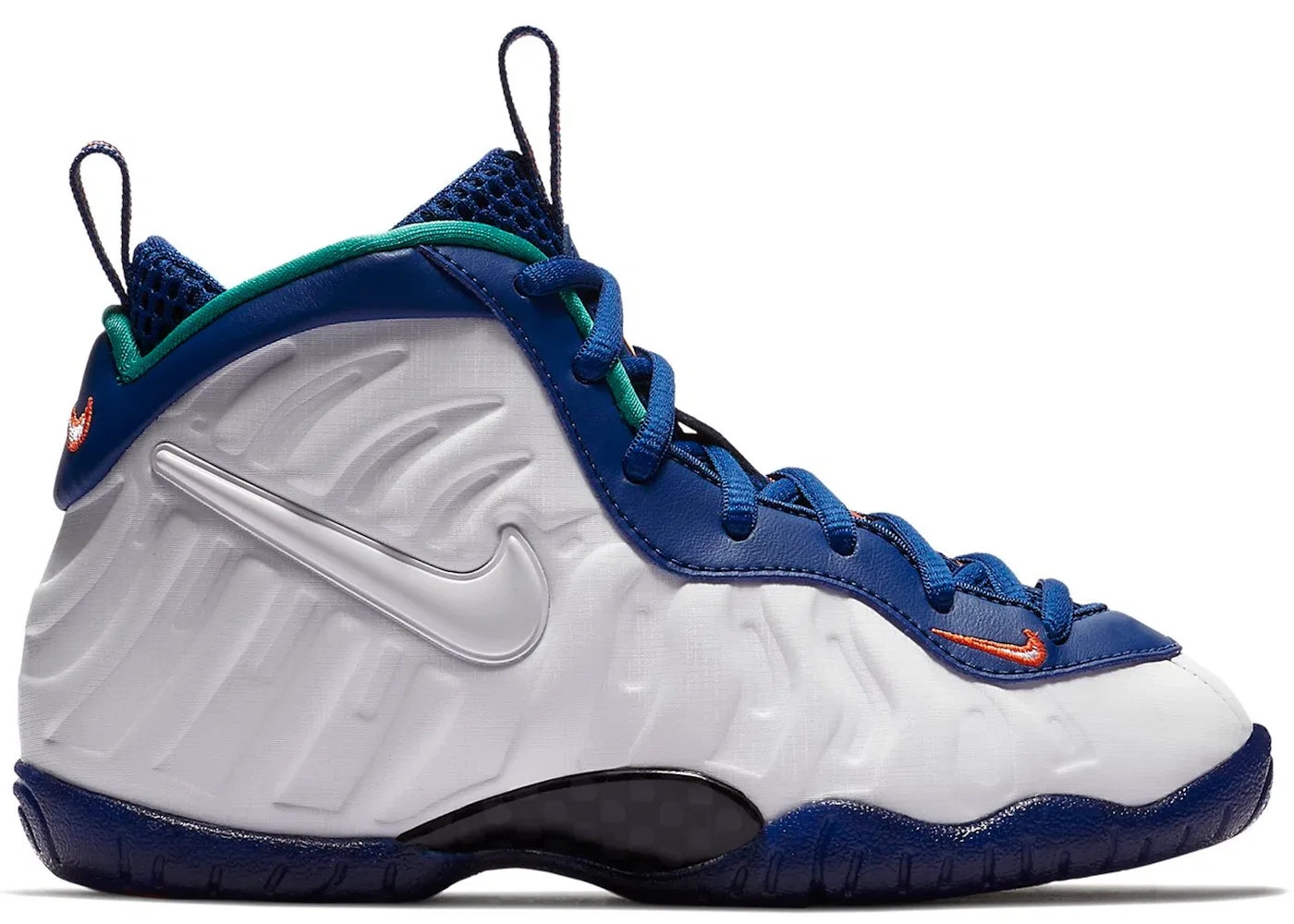 Детские кроссовки Lifestyle Nike Air Foamposite Pro, Gym Blue/White-Cone-Neptune Green