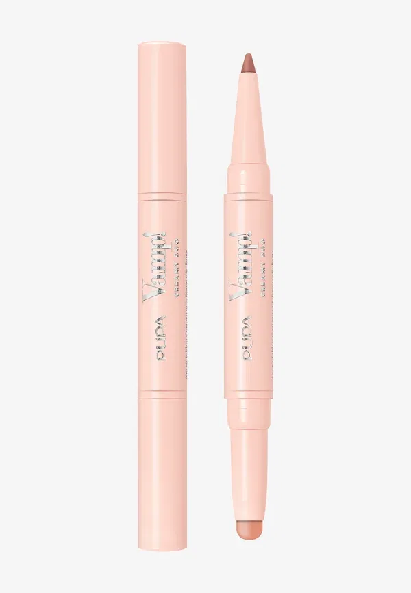 Двусторонняя помада и карандаш для губ Vamp! creamy duo Pupa Milano, Fair Nude, 1 г, цвет fair nude